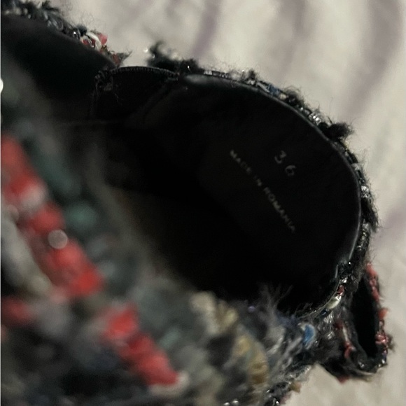 Karl Lagerfeld Tweed Slip-On Trainers - Size 36 - Picture 9 of 9